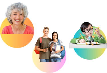 Personas de diferentes edades beneficiándose de la estimulación cognitiva y pedagógica en CONAEC-NeuroIntegra.